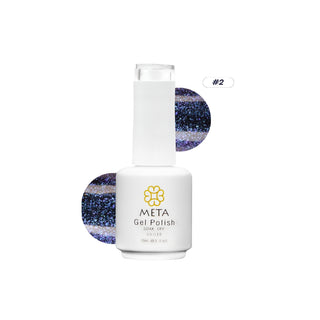 No Wipe Pearl Top Coat Meta Nail Color 2