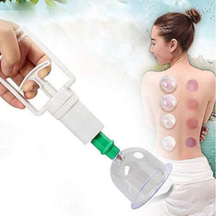 Pratikser Islamic Hijama Cupping Set - 18 Pieces - Glass, Plastic - All Ages
