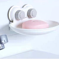 Soap Holder with Suction Cup Hanging soap Dish Kitchen Bathroom Organizer, Random Color 1 Pcs.
