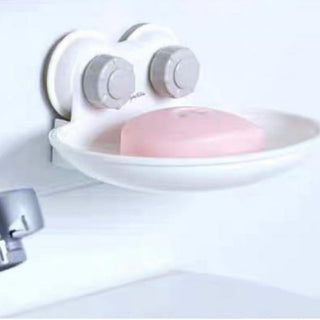 Soap Holder with Suction Cup Hanging soap Dish Kitchen Bathroom Organizer, Random Color 1 Pcs.