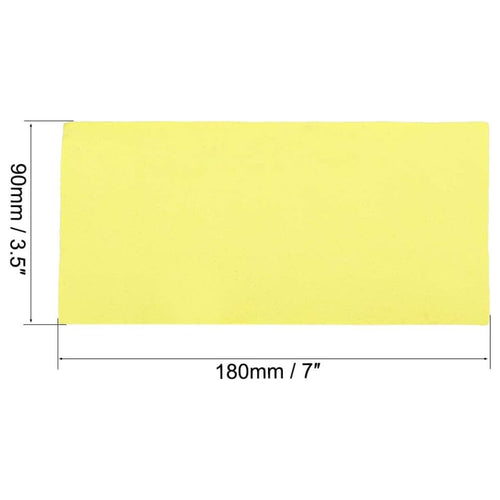 uxcell Sander Block 7 X 3.5 Inch Sandpaper Sheet Holder Hand Tool with Sponge Handle for Sanding Grinding Polishing