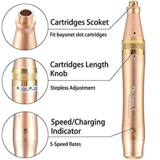 Dr. Pen M5 Derma Pen Auto Micro needle System Adjustable Needle Lengths DermaPen Stamp