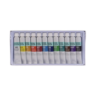 Studio Watercolor Palette – 12 Rich, Smooth Colors Perfect for Artists and Crafters
