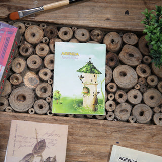 Rustic School Agenda Notebook