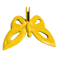 Yellow Butterfly Decorative Clip