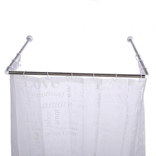 Spring Tension Curtain Rod Adjustable,Small Short Expandable Spring Loaded Curtain Tension Rods