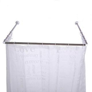 Spring Tension Curtain Rod Adjustable,Small Short Expandable Spring Loaded Curtain Tension Rods