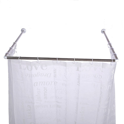 Spring Tension Curtain Rod Adjustable,Small Short Expandable Spring Loaded Curtain Tension Rods