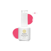 Rose Pink Meta Nail Color 2