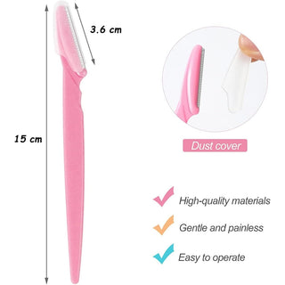 Eyebrow Razors, 6 Pieces  3 Small, 3 Big Eyebrow Razors, Eyebrow Razor, for Trimming and Shaping Eyebrows (Copy)