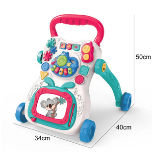 Baby Walker First Steps Activity Bouncer Musical Toys Car for Toddlers