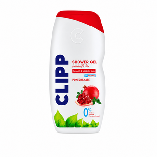 CLIPP Pomegranate Smooth & Mild pH Neutral Shower Gel 500ml