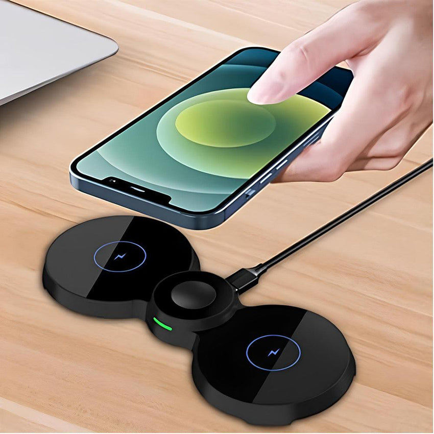 3 in 1 Multi-Functional Three In One Wireless Charger 15W