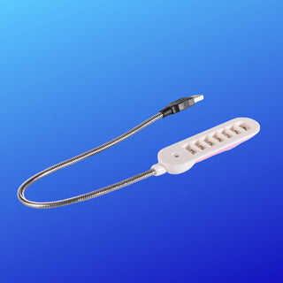 CARE CASE® Flexible Reading Lamp Bright USB 28 LED Light Portable LED Lamp Computer Lamp for Notebook PC Laptop LOT Reading Light