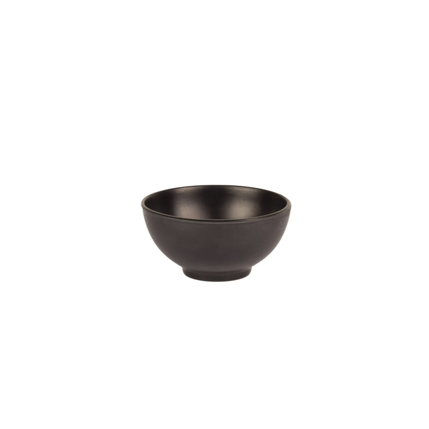 Cone Bowl Black Melamine