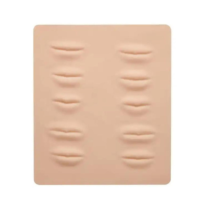 3D Silicone Permanent Makeup Tattoo Training Practice Fake Skin Blank Lips For Microblading Tattoo Machine Beginner
