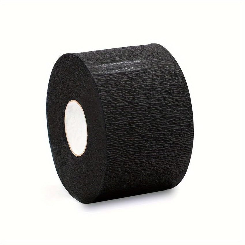 Neck Paper Barber Shop Hairdressing Cut 5 Rolls Black