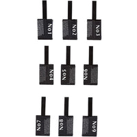 9 Pcs 3D Cat Eyes Nail Art Magnetic Pen Set, Double-head Magic Magnet Stick, For 3D Magnetic Cat Eye Gel Nail Polish Nail Art Manicure Tool