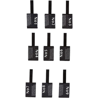 9 Pcs 3D Cat Eyes Nail Art Magnetic Pen Set, Double-head Magic Magnet Stick, For 3D Magnetic Cat Eye Gel Nail Polish Nail Art Manicure Tool
