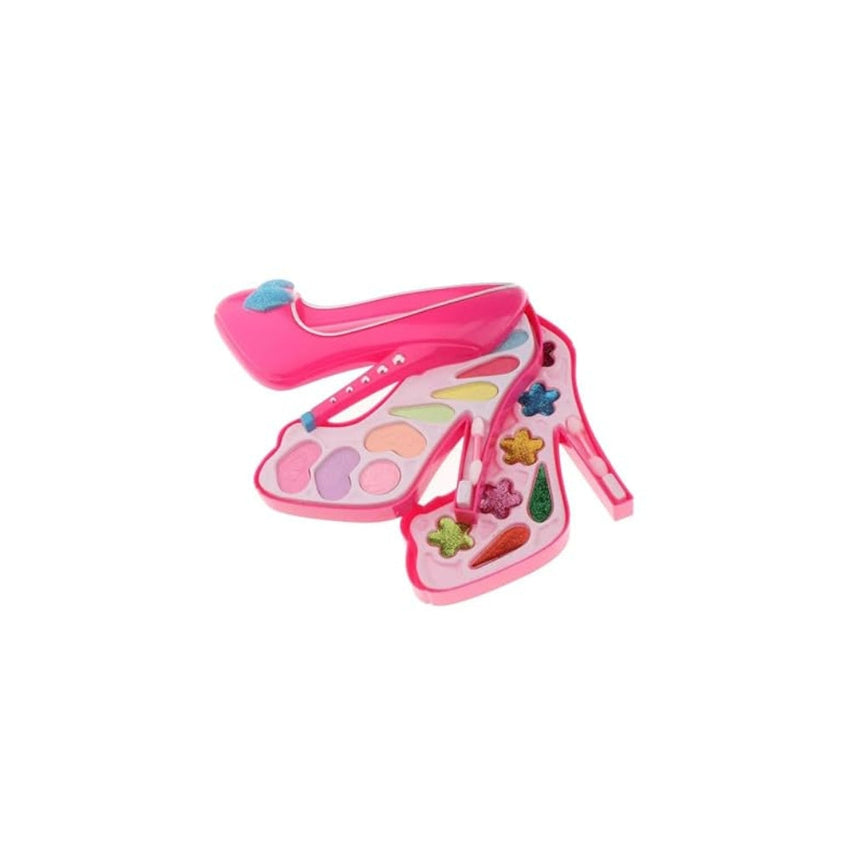 Click to open expanded view PLUSPOINT Pretend Makeup for Girls Kids Children, Safe& Non-Toxic Play Beauty Toy Set Salon Toy Kit Cosmetics Kits with Foldable Sandal Case Girls Toys for Age 3 4 5 6 Years Old