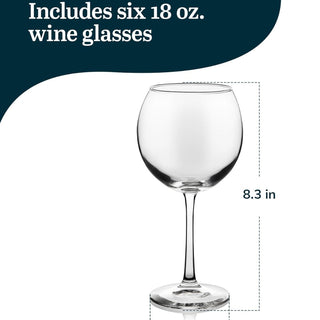 High Quality  6-piece Red Wine Glass Set