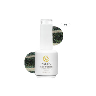 No Wipe Pearl Top Coat Meta Nail Color 3