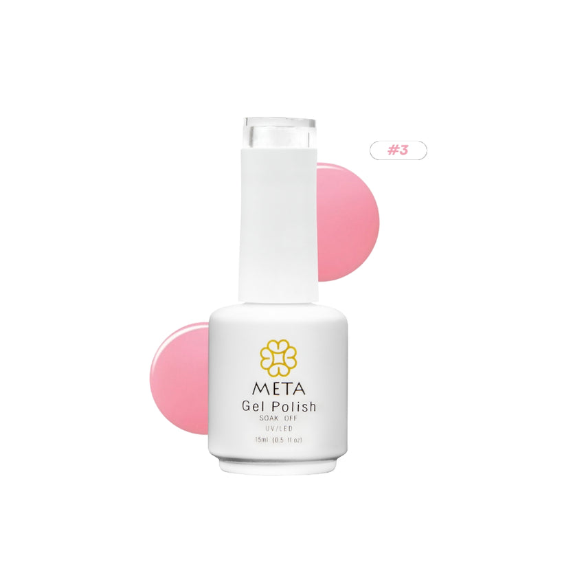 Tinted Pink Meta Nail Color 3