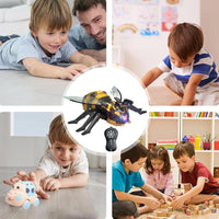 Remote Control Bee Toy – Realistic RC Bee with Music, LED Lights & Sensory Features – Educational Toy for Kids