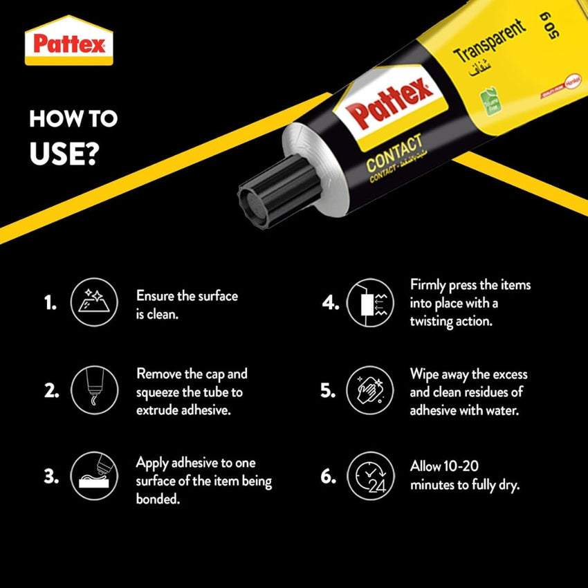 Henkel Patex Clear Tube 50g