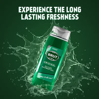 Brut Original ALL-IN-ONE Shower gel for Hair & Body | Body Wash for Men| Authentic Fragrance 500ml