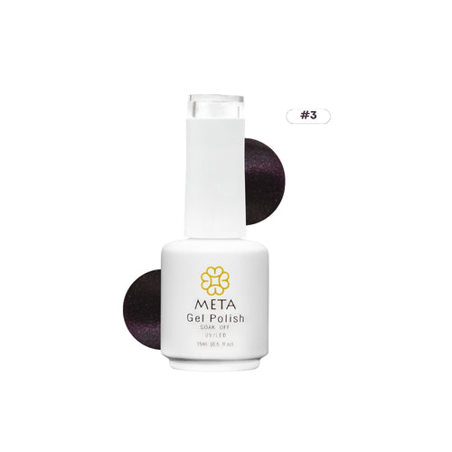 9D Cat Eye Gel  Meta Nail Color 3