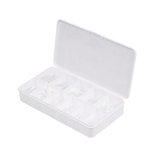 Trendy Look Soft Nails – Medium Coffin Shape | 600 Count Box | Sleek, Durable & Perfect for Stylish Nail Art