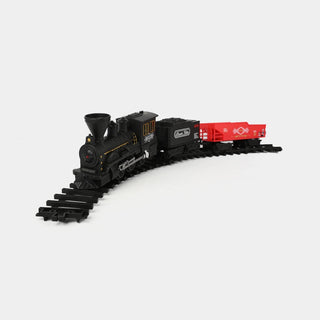 Ferrorama Kids Electric Train Train Light Sound and Smoke with Rails 25 Pcs