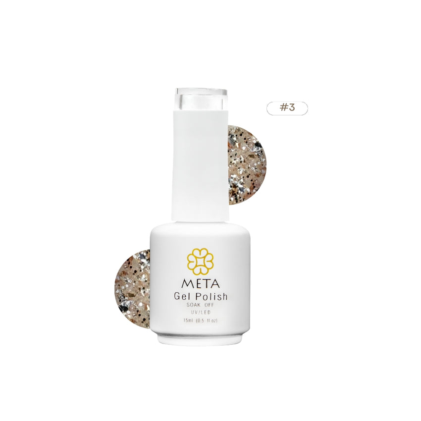 Magic Foil Liquid Builder Gel Meta Nail 3