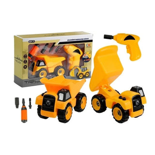 Dump Truck + Accessories, Vehicle To Disassemble