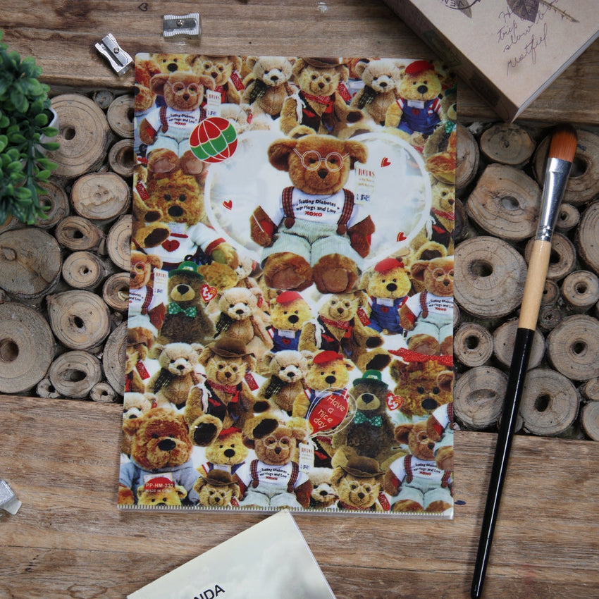 Hello Bear Cute Folder-School Supplies-Small Bear-