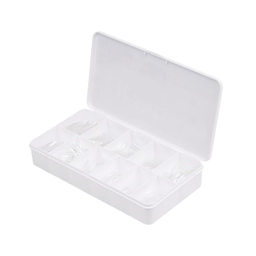 Trendy Look Soft Nails – Medium Coffin Shape | 600 Count Box | Sleek, Durable & Perfect for Stylish Nail Art