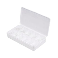 Trendy Look Soft Nails – Medium Coffin Shape | 600 Count Box | Sleek, Durable & Perfect for Stylish Nail Art