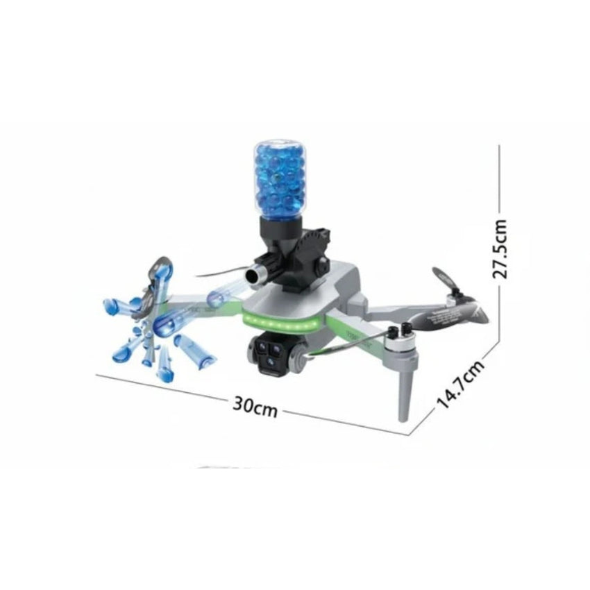 Attack Drone Shoots Water Bombs