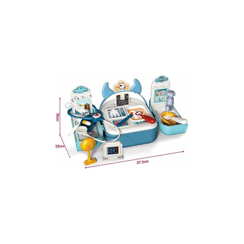 Sobebear Doctor Medical Kit Playset for Kids, Medical Equipment Toy Sets with Travel Backpack, Stethoscope & Accessories, Children Medical Toys Pretend Role Play Set for Boys Girls 3+ Years