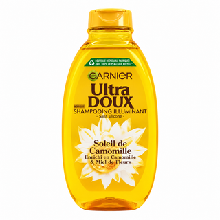 Garnier Ultra Doux Soleil de Camomille Illuminating Shampoo with Chamomile & Flower Honey 400ml