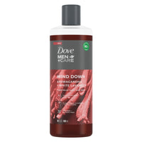 Dove, Men + Care, Stress Relief Face + Body Wash, Wind Down Ashwagandha + White Lavender