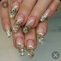 Magic Foil Liquid Builder Gel Meta Nail 3