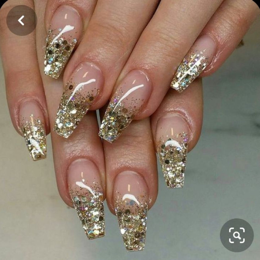 Magic Foil Liquid Builder Gel Meta Nail 3