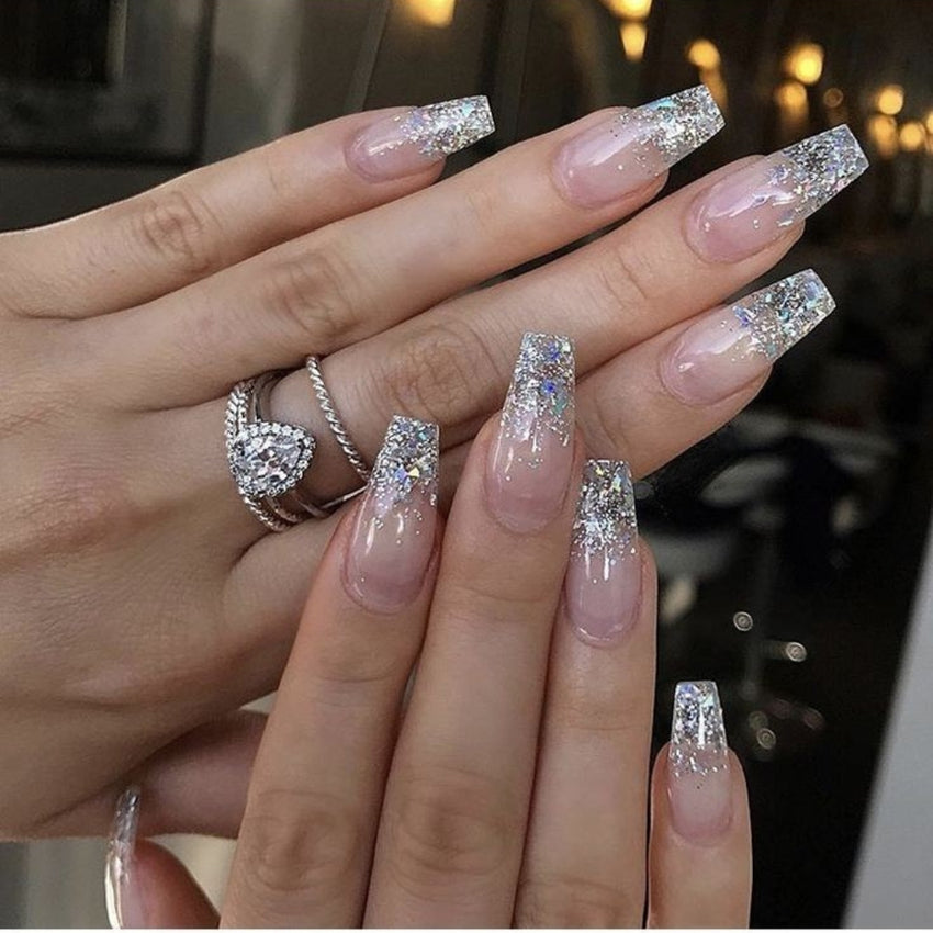 Magic Foil Liquid Builder Gel Meta Nail 1