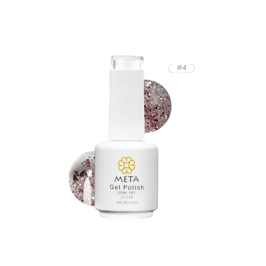 Magic Foil Liquid Builder Gel Meta Nail 4