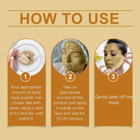 Jelly Mask Powder for Facials, Hydrating & Moisturizing Jelly Face Mask Skin Care Chamomile Petals