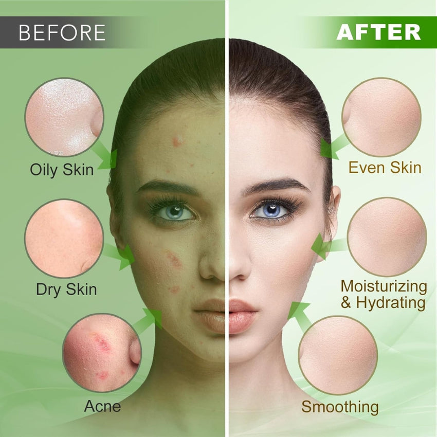 Jelly Mask Powder for Facials, Hydrating & Moisturizing Jelly Face Mask SkinCare Tea Tree