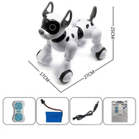 Remote Control Robot Dog Toy, Robots for Kids, Rc Dog Robot Toys for Kids 3,4,5,6,7,8,9,10 Year olds and up, Smart & Dancing Robot Toy, Imitates Animals Mini Pet Dog Robot