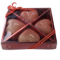 Heart-Shaped Candle Gift Set